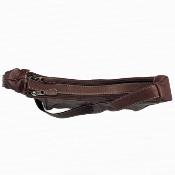 Chaos Leather Collection Brown Shoulder Bag - Picture 5 of 9